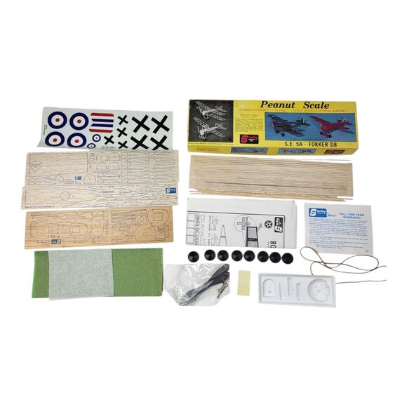 Vintage Sterling Models Inc S.E 5A Fokker D8 - Picture 6 of 9